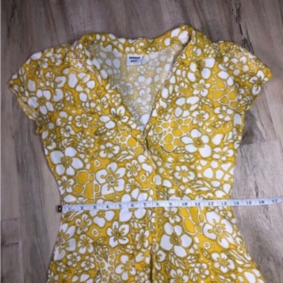 Sunday Best Yellow V-Neck Button Up Sundress - Picture 8 of 10